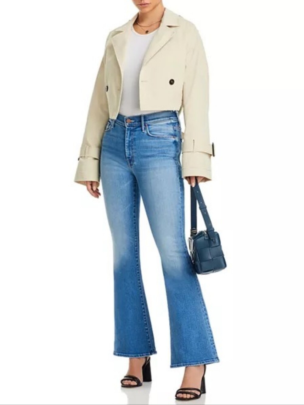 NWOT Mother Lil Weekender Layover Jeans 28 - Picture 3 of 16